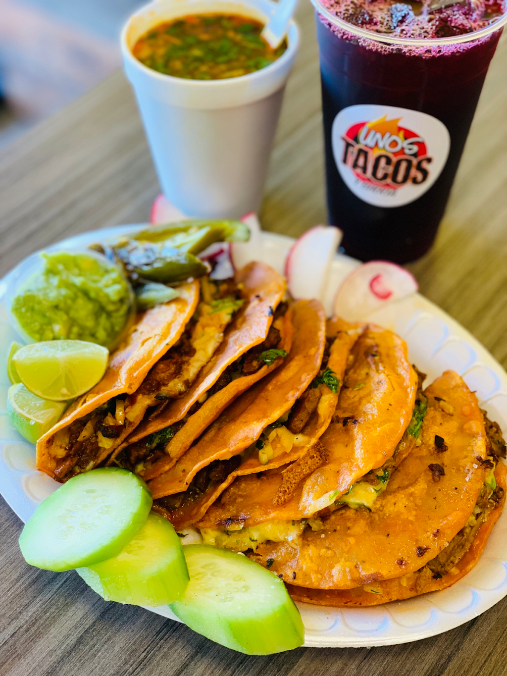 UNOS TACOS Y BIRRIA | restaurant | 2929 N 75th Ave STE #31, Phoenix, AZ 85033, USA | 6238737941 OR +1 623-873-7941