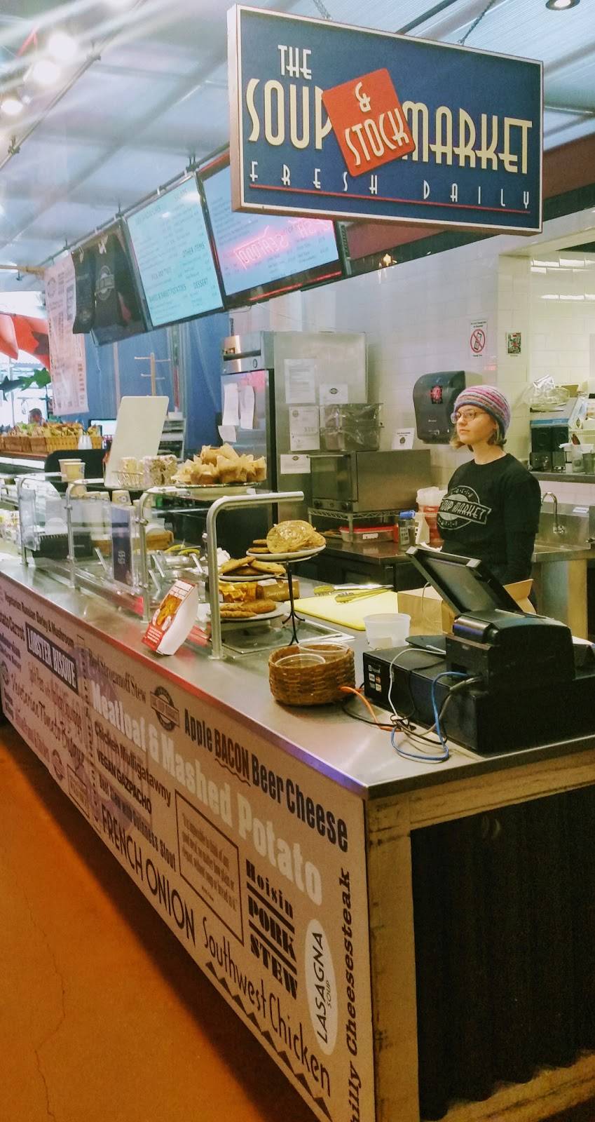 Soup & Stock Market | restaurant | 400 N Water St, Milwaukee, WI 53202, USA | 4142764444 OR +1 414-276-4444