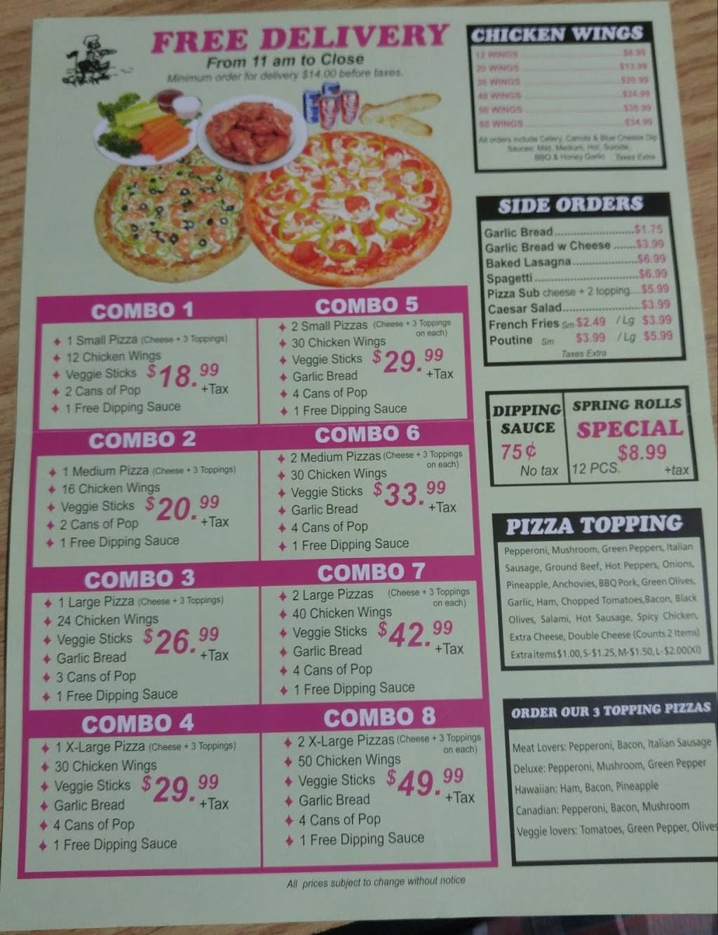 Weston Pizza And Wings | restaurant | 574 James St N, Hamilton, ON L8L 1J7, Canada | 9055219919 OR +1 905-521-9919