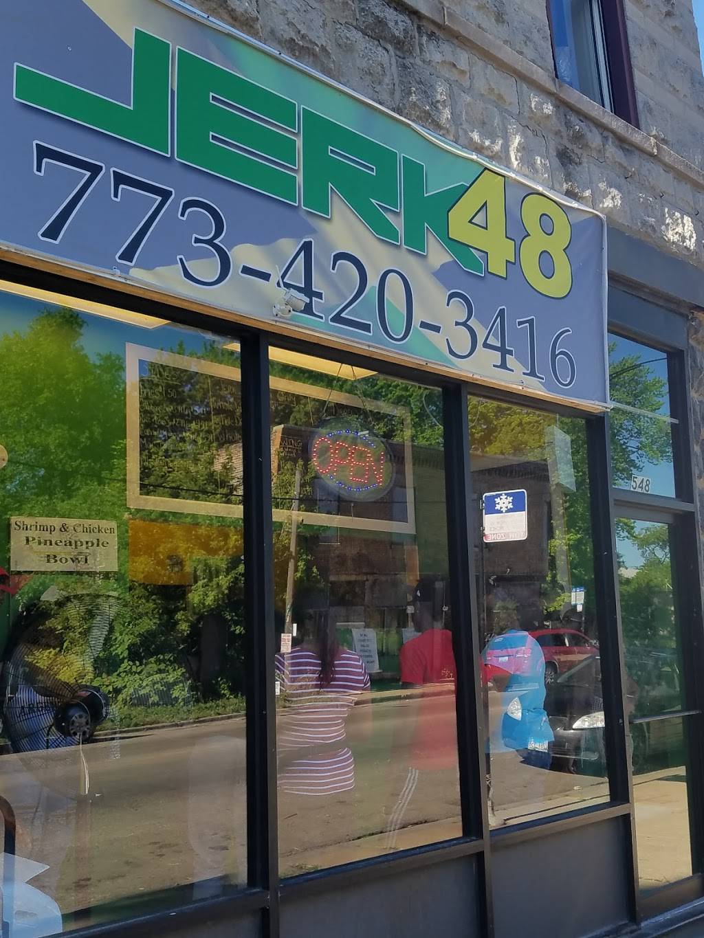 Jerk 48 | restaurant | 548 E 67th St, Chicago, IL 60637, USA | 7734203416 OR +1 773-420-3416