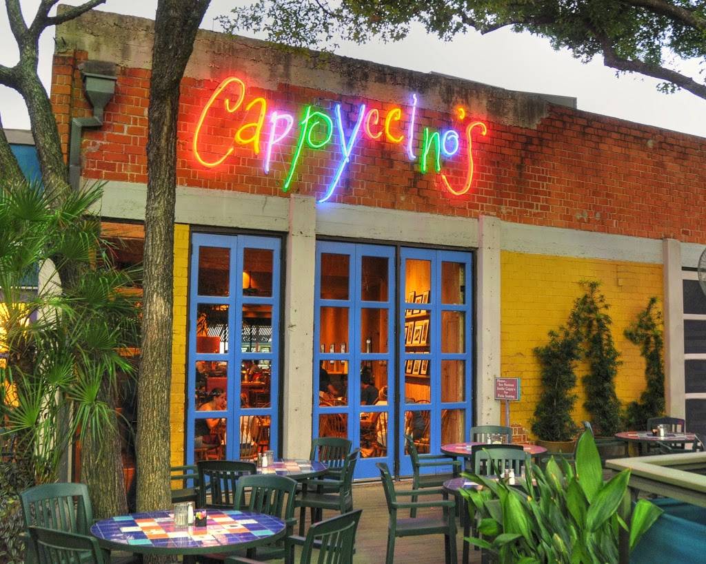 Cappyccinos | restaurant | 5003 Broadway St, San Antonio, TX 78209, USA | 2108286860 OR +1 210-828-6860