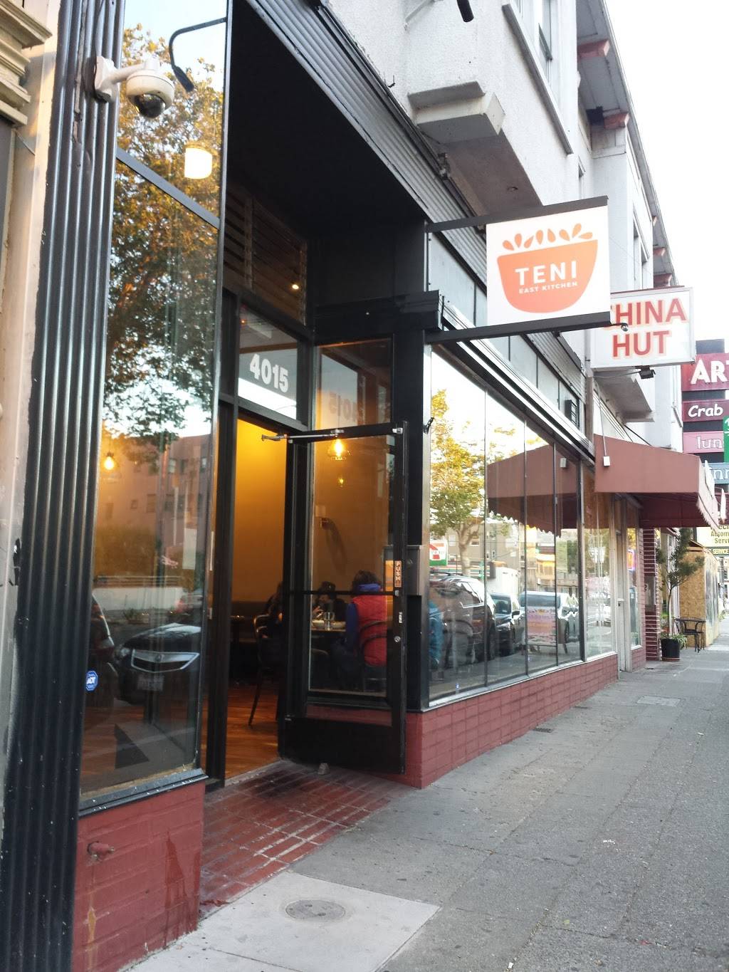 Teni East Kitchen | restaurant | 4015 Broadway, Oakland, CA 94611, USA | 5105971860 OR +1 510-597-1860