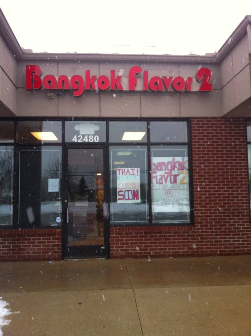 BANGKOK FLAVOR 2 | restaurant | 42480 Cherry Hill Rd, Canton, MI 48187, USA | 7348446504 OR +1 734-844-6504