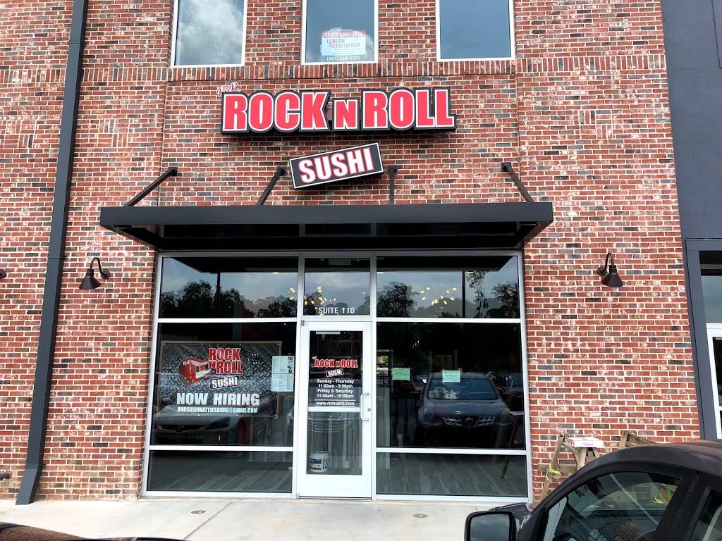 Rock N Roll Sushi | restaurant | 3002 Hardy St #110, Hattiesburg, MS 39401, USA | 7693907957 OR +1 769-390-7957