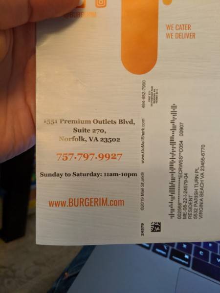 BurgerIM | restaurant | 1551 Premium Outlets Blvd Suite 270, Norfolk, VA 23502, USA | 7574665018 OR +1 757-466-5018