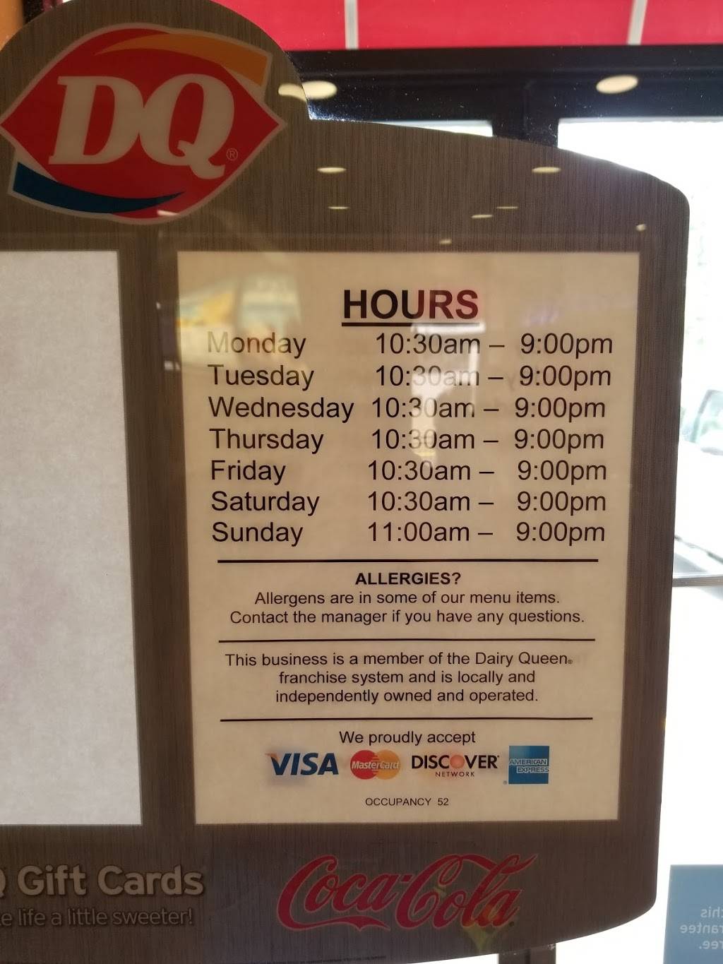 Dairy Queen Grill & Chill | restaurant | 519 Main St, Mt Vernon, IL 62864, USA | 6182423900 OR +1 618-242-3900