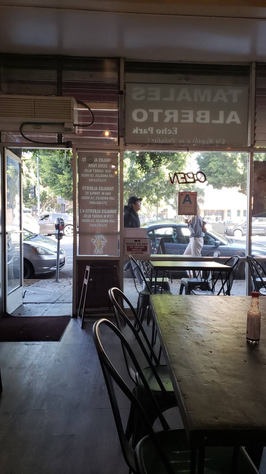 Tamales Alberto Echo Park | restaurant | 1630 Sunset Blvd, Los Angeles, CA 90026, USA | 2135720154 OR +1 213-572-0154