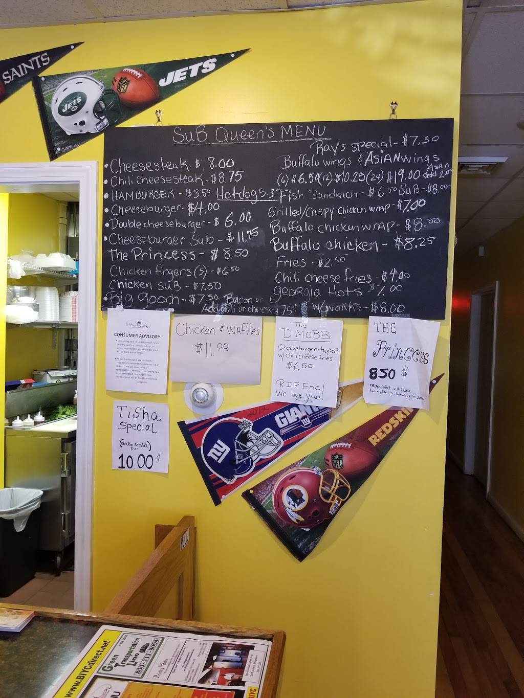 Sub Queen | restaurant | 1459 Stratford Ave, Bridgeport, CT 06607, USA | 2035405357 OR +1 203-540-5357