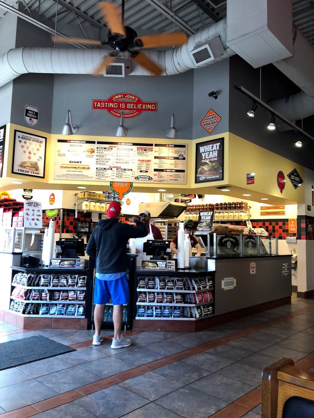 Jimmy Johns | meal delivery | 2364 Kings Center Ct Ste. 400, Mason, OH 45040, USA | 5133369999 OR +1 513-336-9999