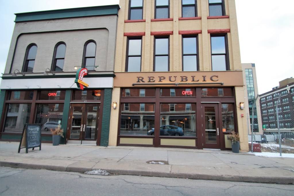 Rockwell Republic | restaurant | 45 Division Ave S, Grand Rapids, MI 49503, USA | 6165513563 OR +1 616-551-3563