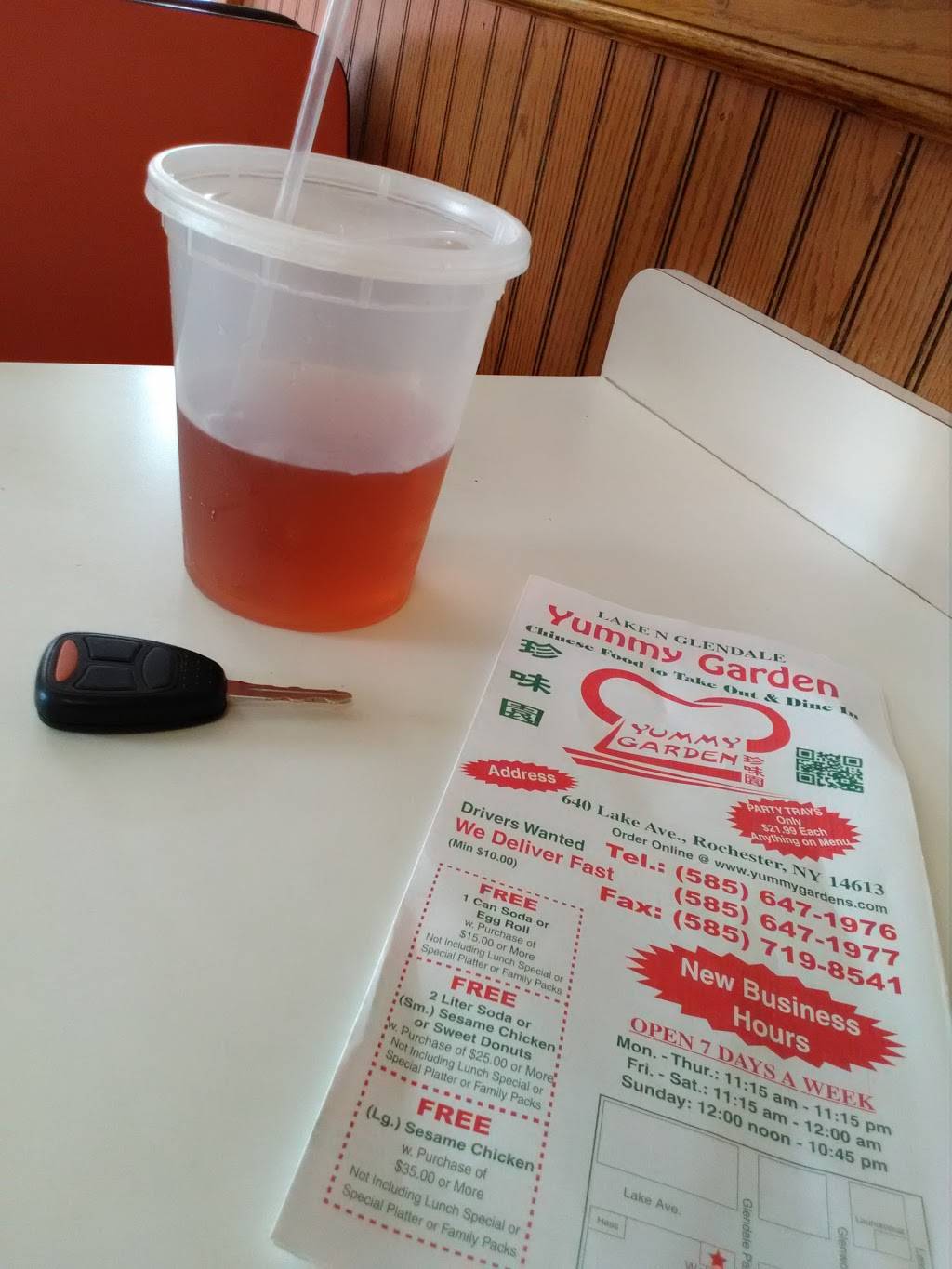 Yummy Garden | restaurant | 640 Lake Ave, Rochester, NY 14613, USA | 5856471976 OR +1 585-647-1976