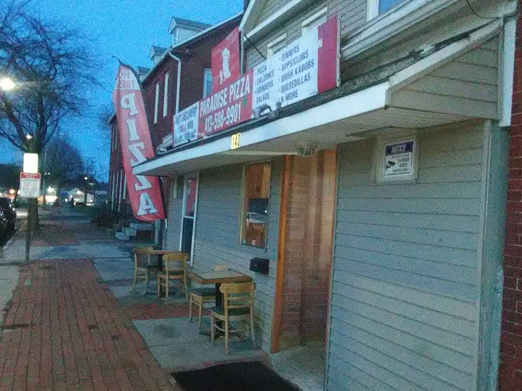 Paradise Pizza | restaurant | 140 Exchange St, Chicopee, MA 01013, USA | 4135989901 OR +1 413-598-9901