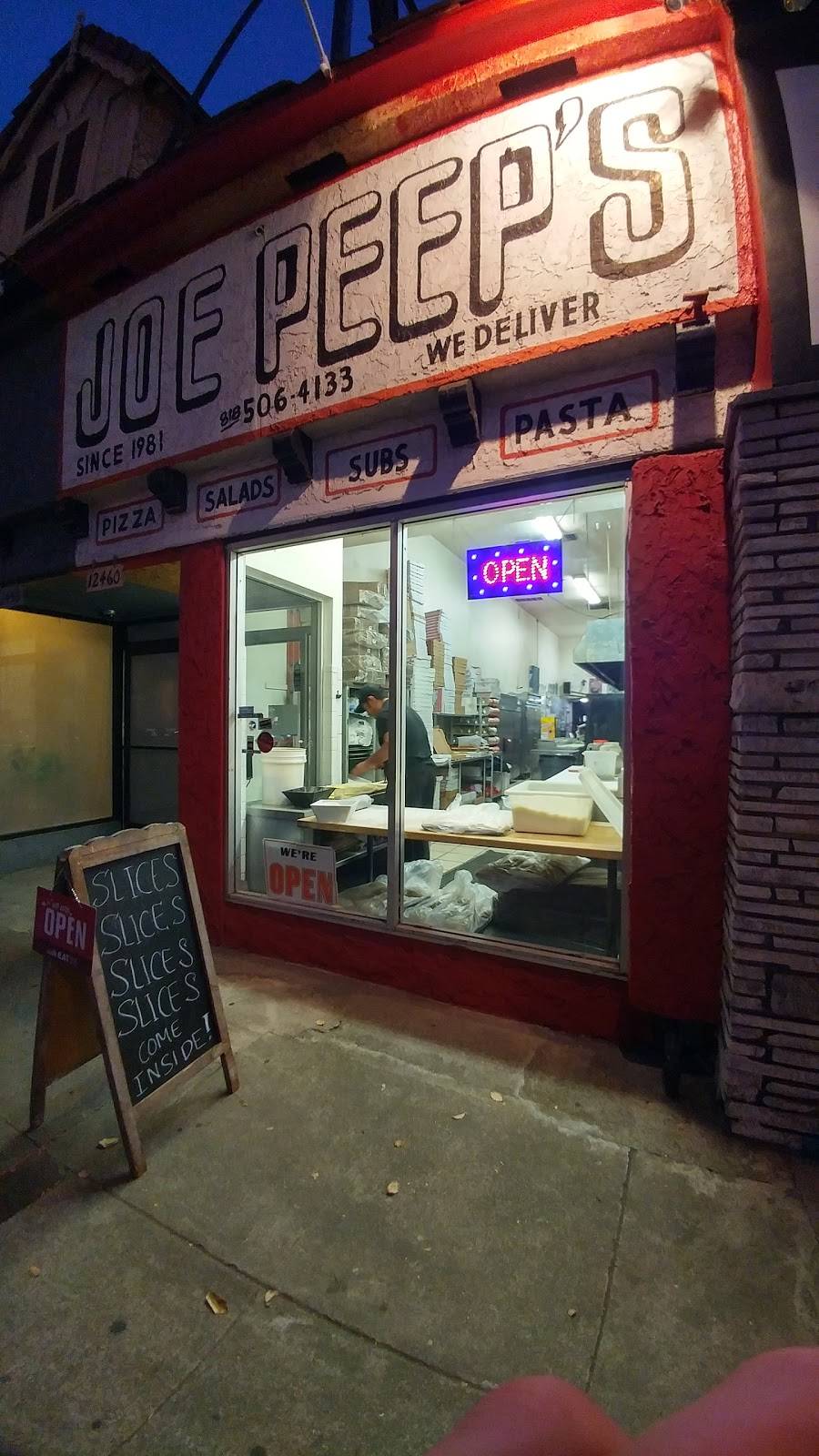 Joe Peeps NY Pizza | meal delivery | 12460 W Magnolia Blvd, Valley Village, CA 91607, USA | 8185064133 OR +1 818-506-4133