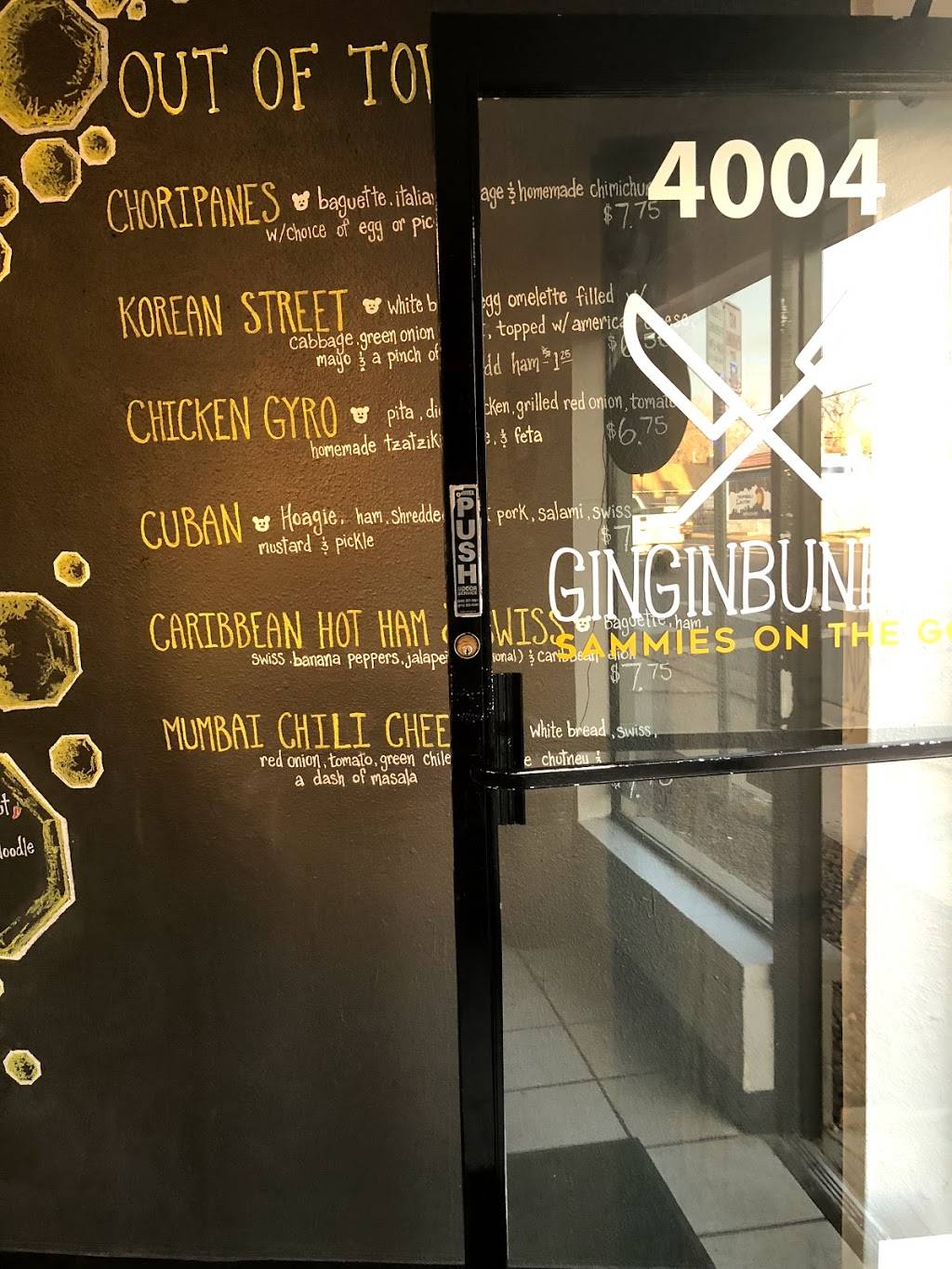 GINGINBUNBUN TAKEOUT | restaurant | 4004 W 38th Ave, Denver, CO 80212, USA | 7205025025 OR +1 720-502-5025