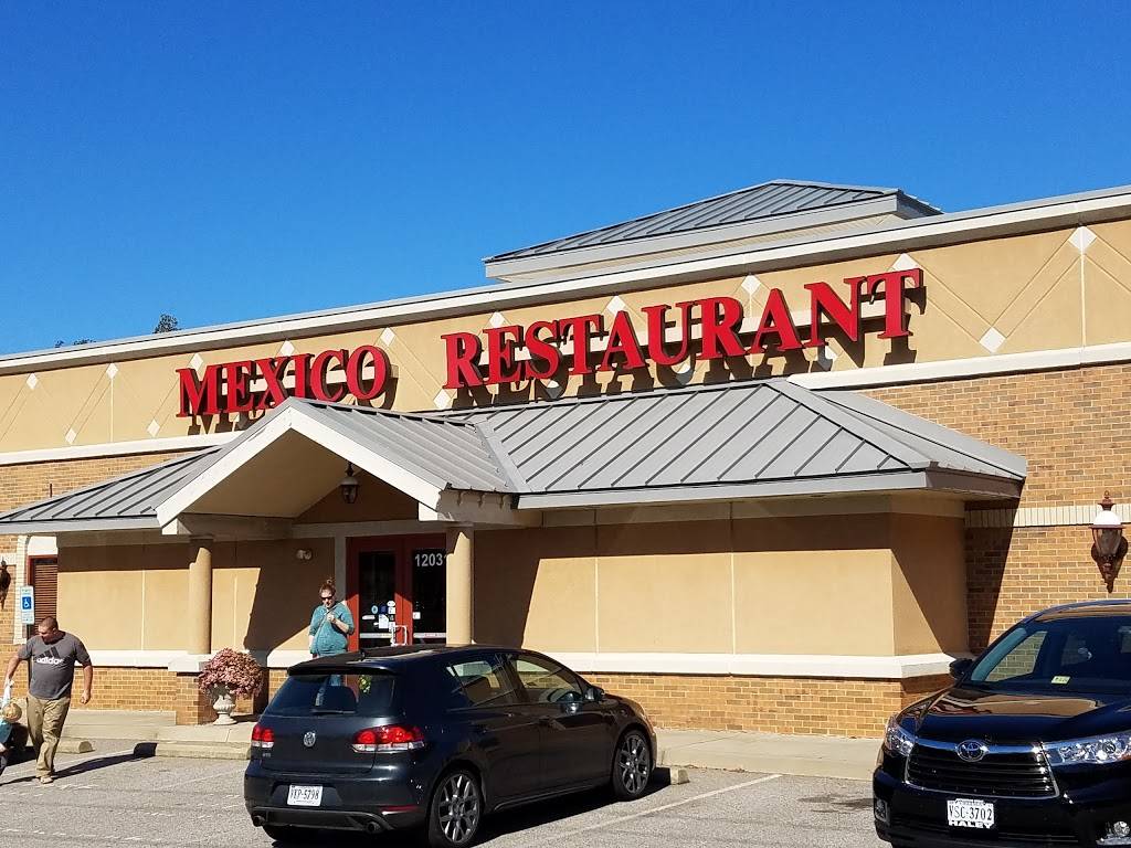 Mexico Restaurant | restaurant | 12031 Southshore Pointe Dr, Midlothian, VA 23112, USA | 8047635640 OR +1 804-763-5640