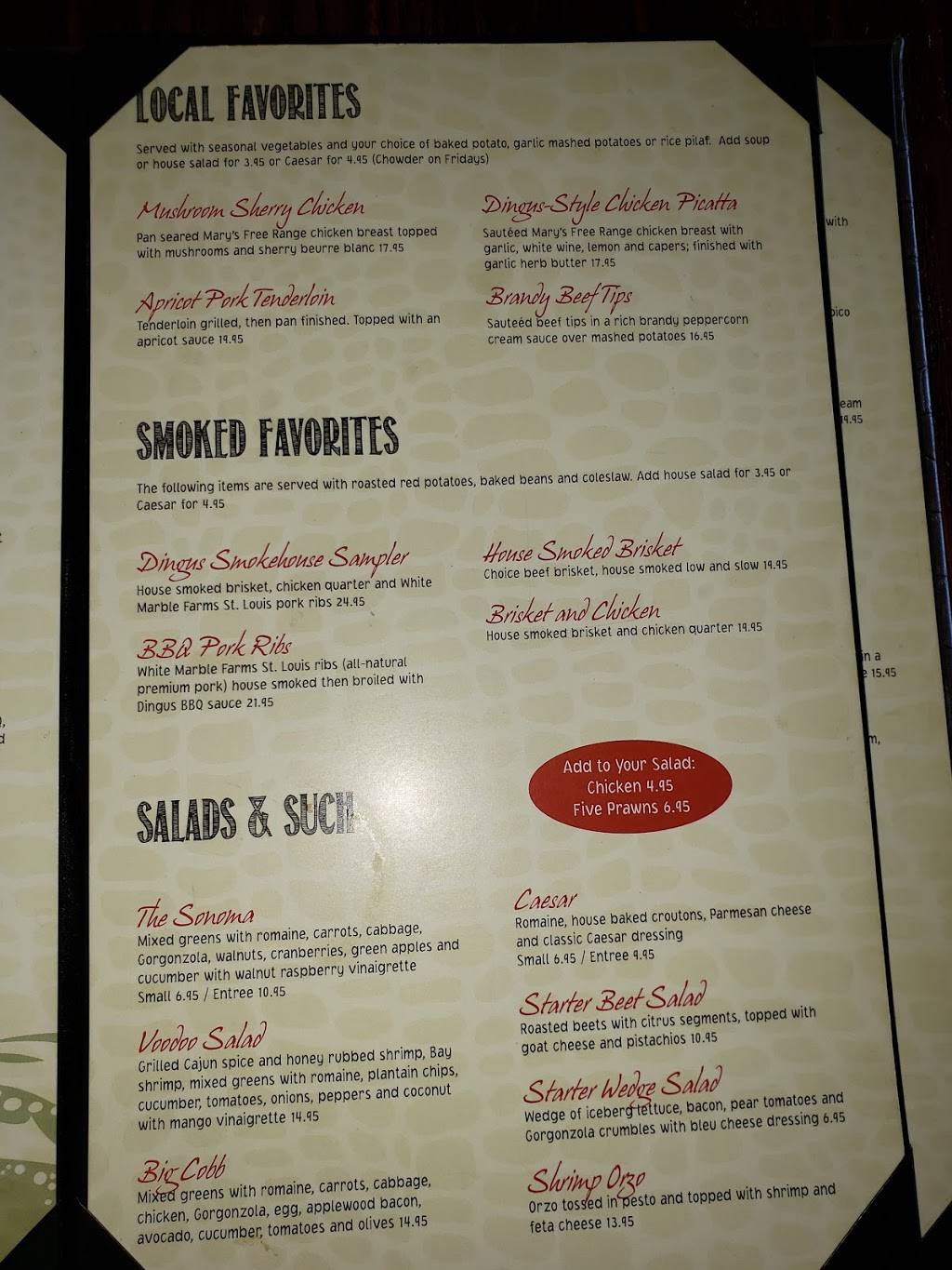 Dingus McGees Roadhouse | restaurant | 14500 Musso Rd, Auburn, CA 95603, USA | 5308781000 OR +1 530-878-1000