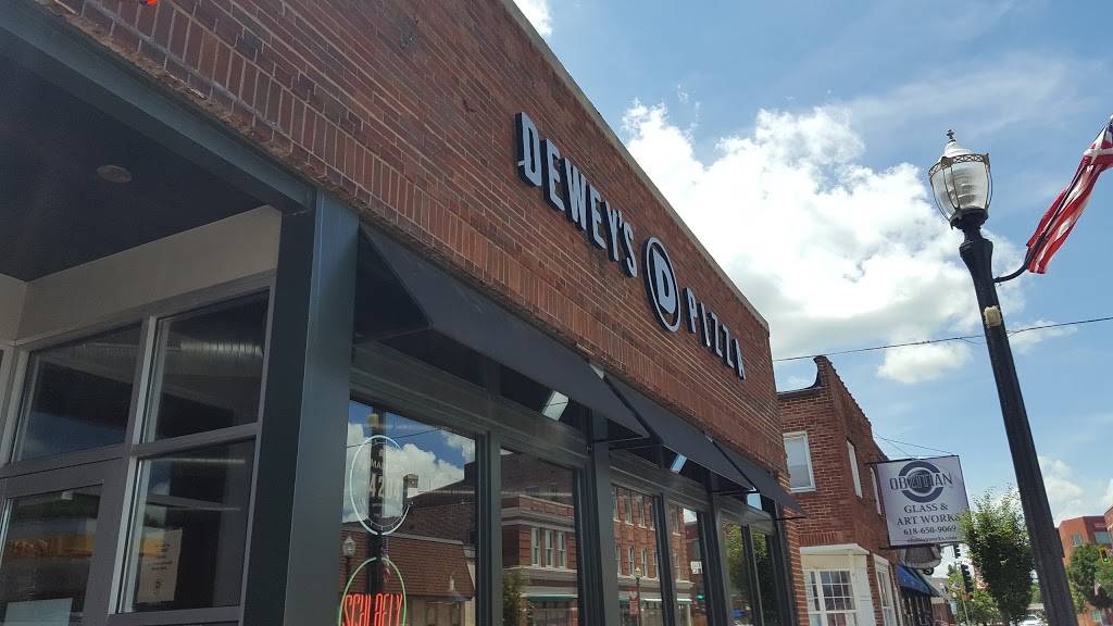 Deweys Pizza | meal takeaway | 112 E Vandalia St, Edwardsville, IL 62025, USA | 6186562200 OR +1 618-656-2200