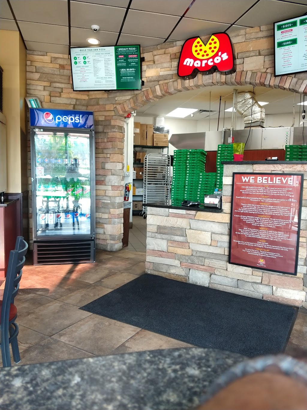 Marcos Pizza | meal delivery | 374 N Rock Island Rd, Margate, FL 33063, USA | 9549518600 OR +1 954-951-8600