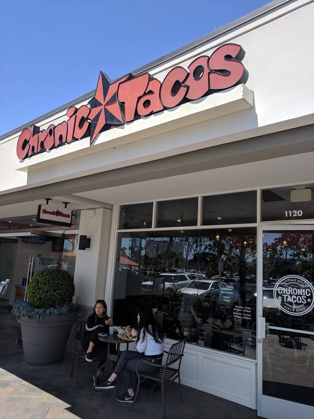 Chronic Tacos | restaurant | 1120 Irvine Ave, Newport Beach, CA 92660, USA | 9496458226 OR +1 949-645-8226