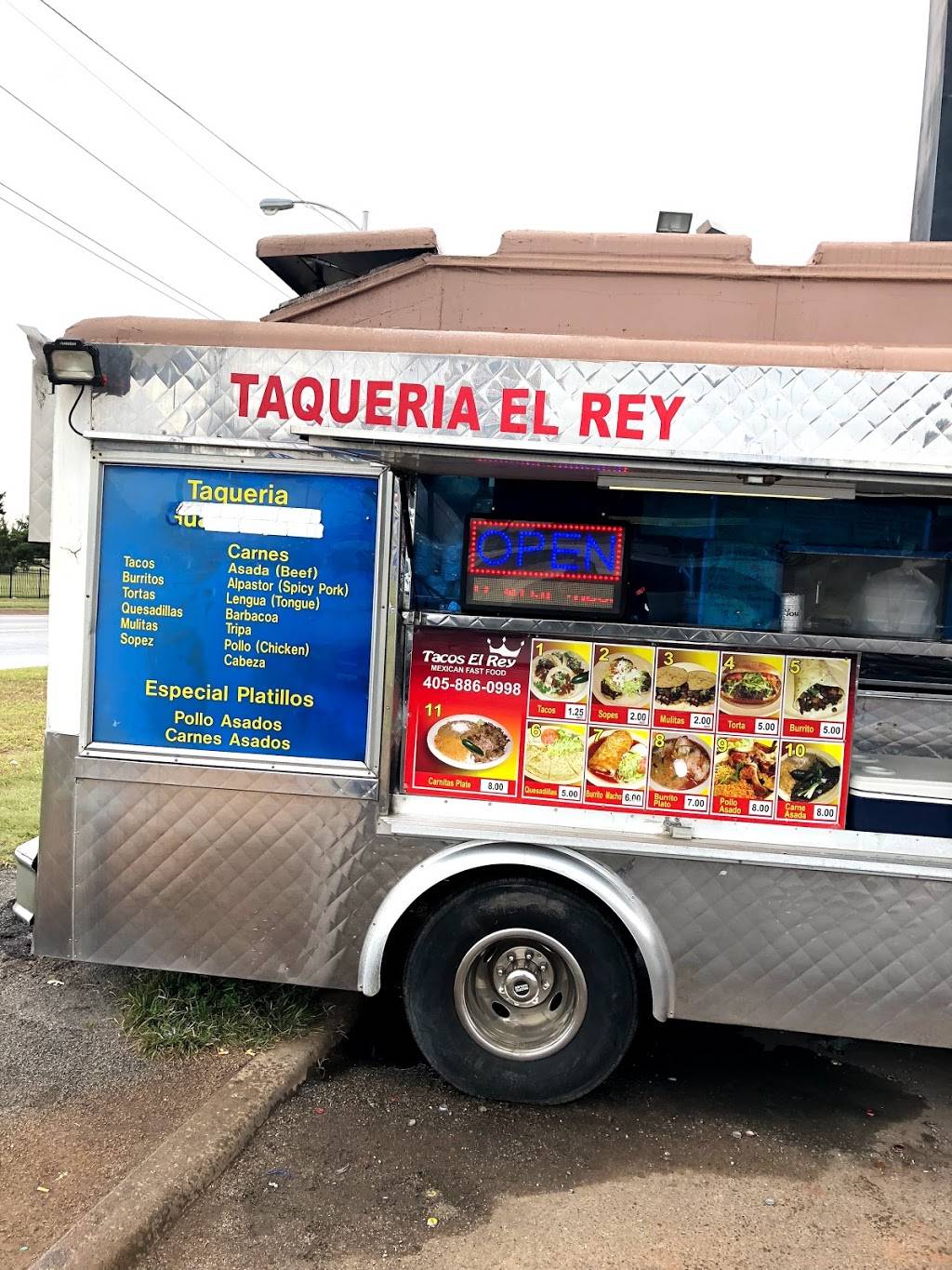 Taqueria El Rey - food truck | restaurant | 2941 NW 10th St, Oklahoma City, OK 73107, USA | 4058860998 OR +1 405-886-0998