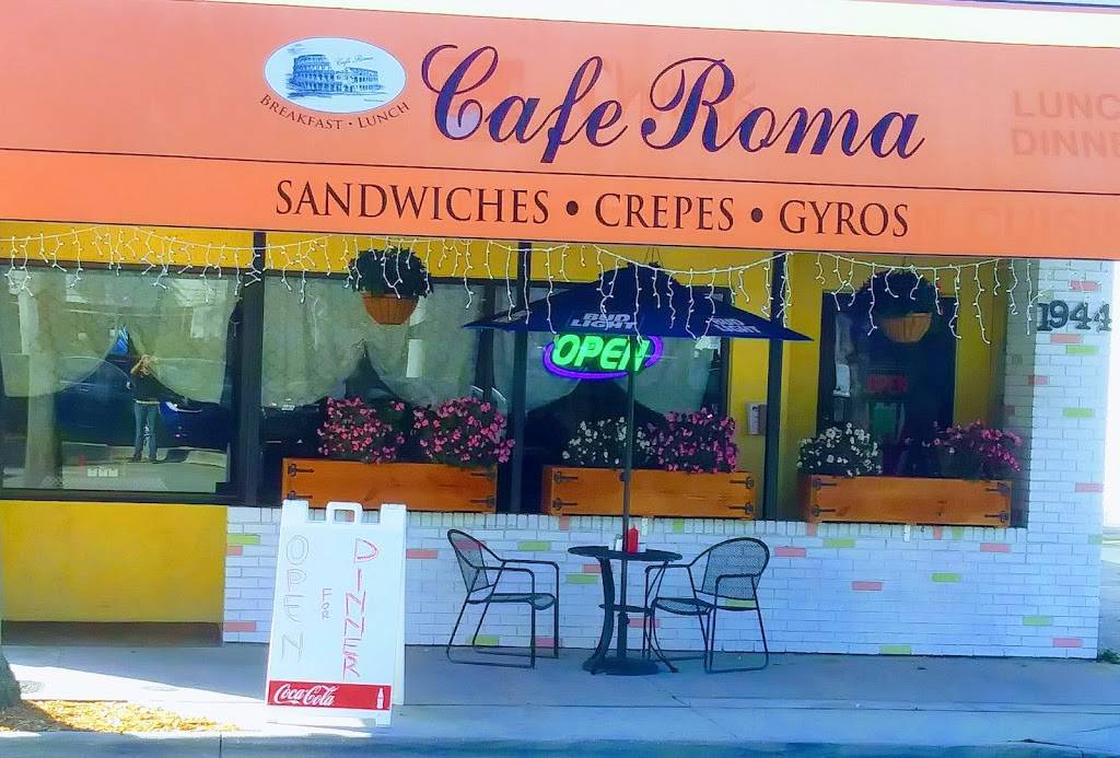 Cafe Roma | restaurant | 1944 Hillview St, Sarasota, FL 34239, USA | 9417062354 OR +1 941-706-2354