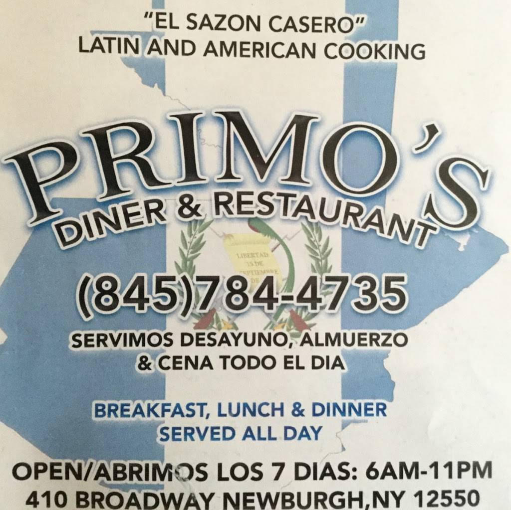 Primos | restaurant | 410 Broadway, Newburgh, NY 12550, USA | 8457844735 OR +1 845-784-4735