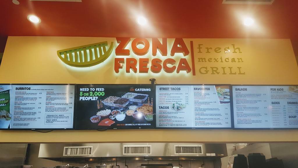 Zona Fresca | restaurant | 150 Quakerbridge Mall, Lawrence Township, NJ 08648, USA | 6097990200 OR +1 609-799-0200