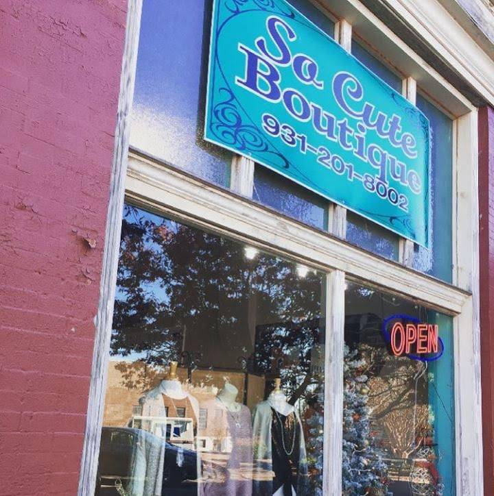 SoCute Boutique | bakery | 16 Public Square, Lawrenceburg, TN 38464, USA | 9312018002 OR +1 931-201-8002