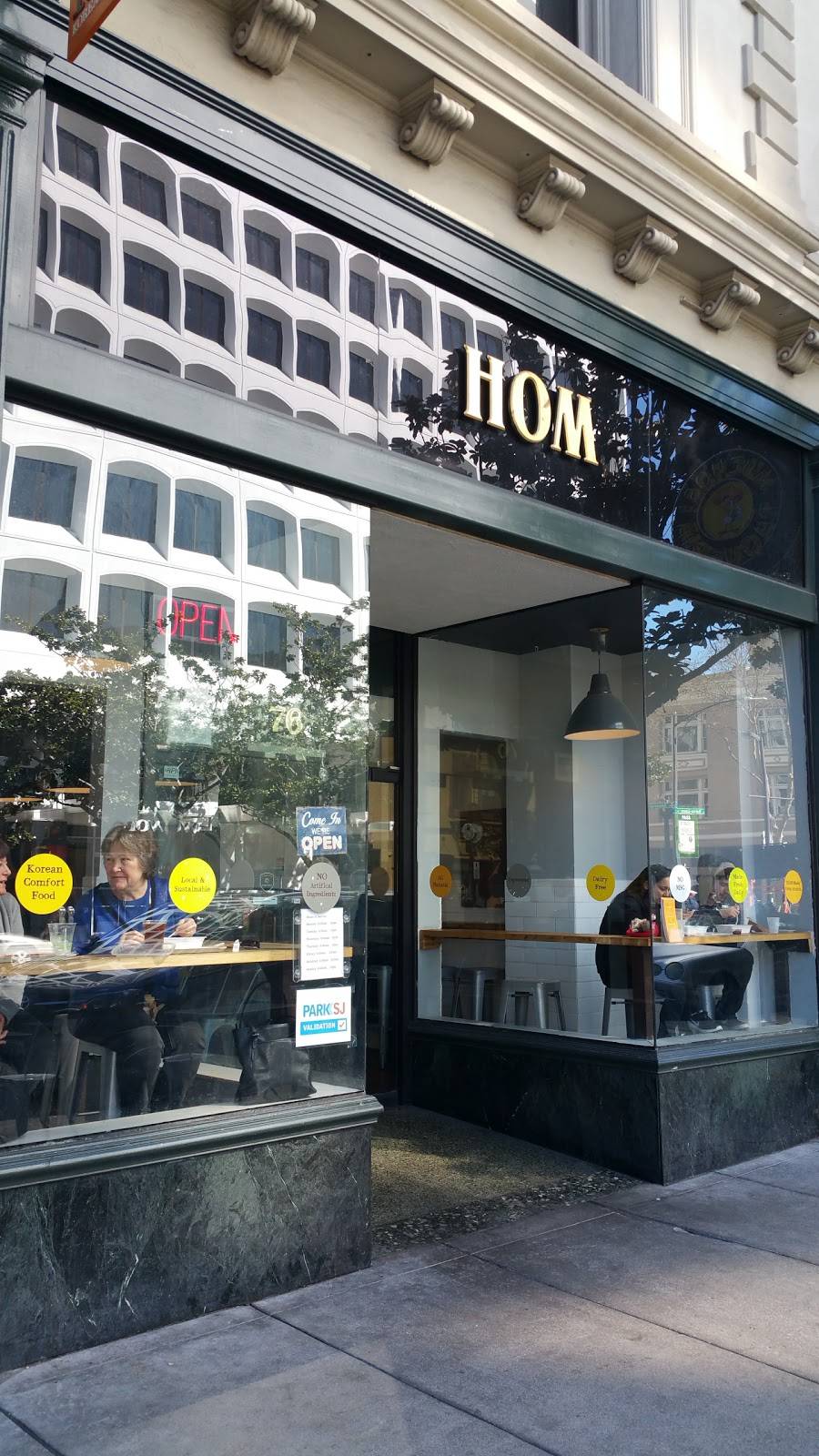 HoM Korean Kitchen | restaurant | 76 E Santa Clara St, San Jose, CA 95113, USA | 4087034777 OR +1 408-703-4777