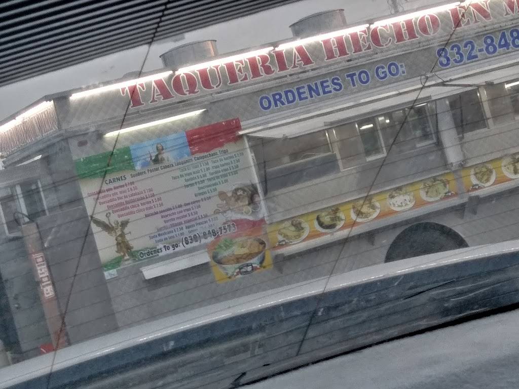 Taqueria Hecho En México | restaurant | 3006 Blalock Rd, Houston, TX 77080, USA | 8328487573 OR +1 832-848-7573