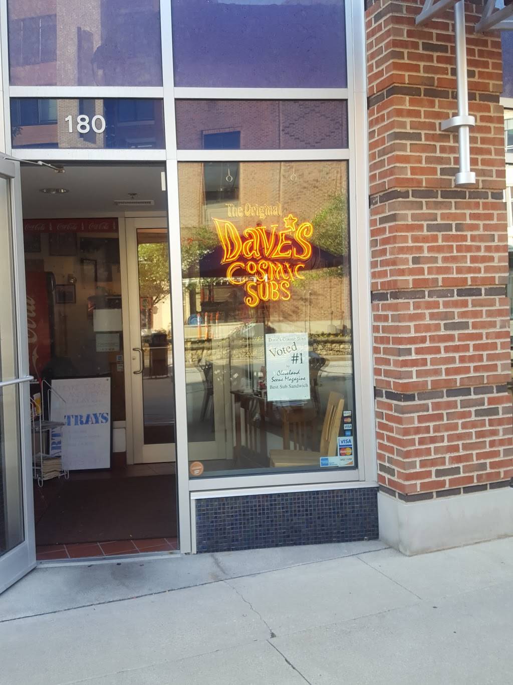 Daves Cosmic Subs | restaurant | 180 Market St, Westlake, OH 44145, USA | 4408351500 OR +1 440-835-1500