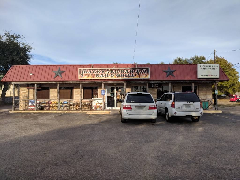Backyard BBQ | restaurant | 1695 Morgans Point Rd, Belton, TX 76513, USA | 2547809889 OR +1 254-780-9889