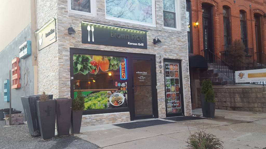 Brown Rice Korean Grill - N Charles | restaurant | 2404 N Charles St, Baltimore, MD 21218, USA | 6673033256 OR +1 667-303-3256