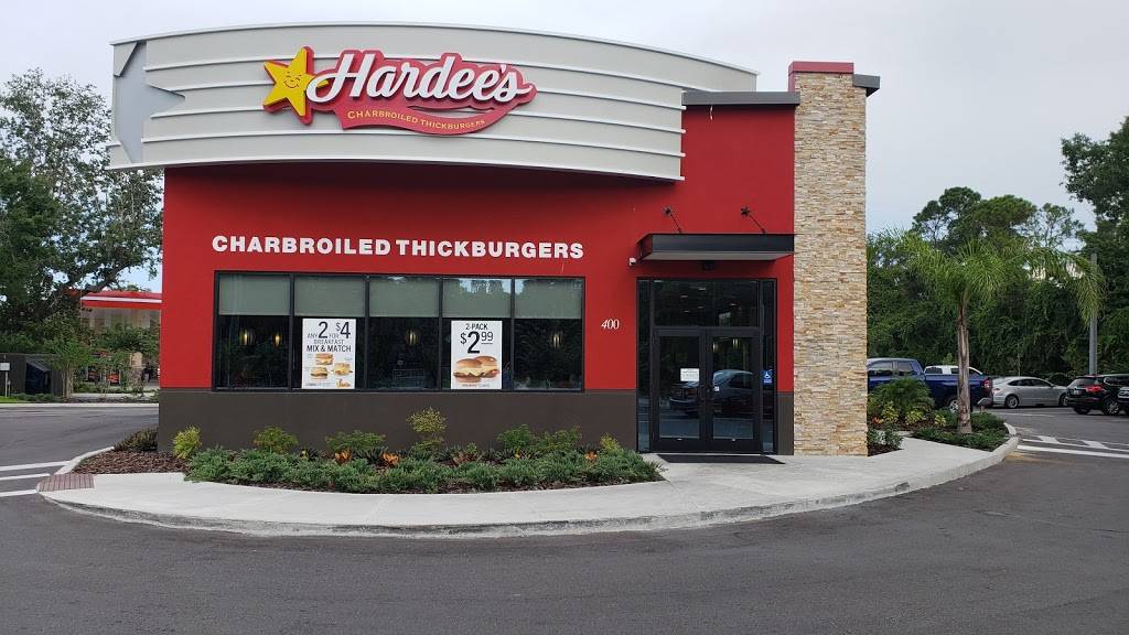 Hardees | restaurant | 400 Welcome Center Dr, Deltona, FL 32725, USA | 3862599543 OR +1 386-259-9543