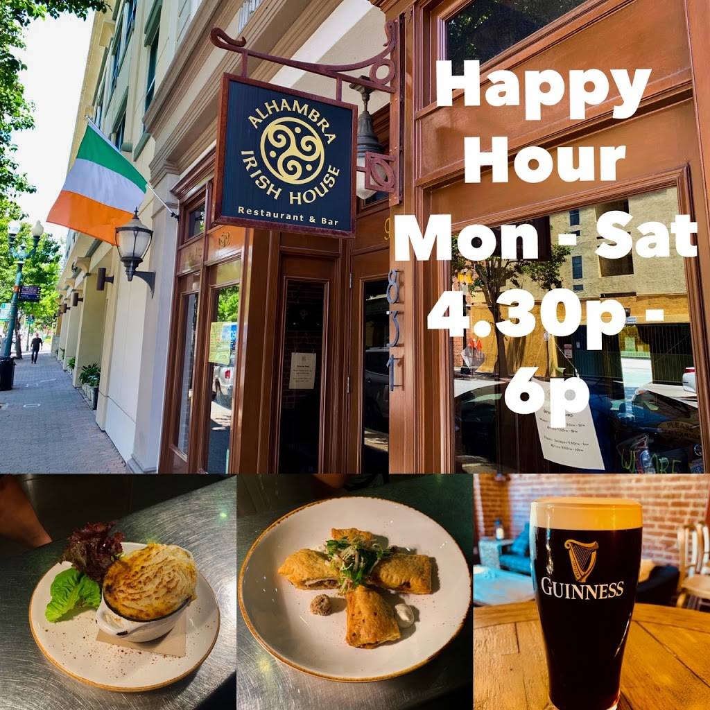 Alhambra Irish House | restaurant | 831 Main St, Redwood City, CA 94063, USA | 6503664366 OR +1 650-366-4366