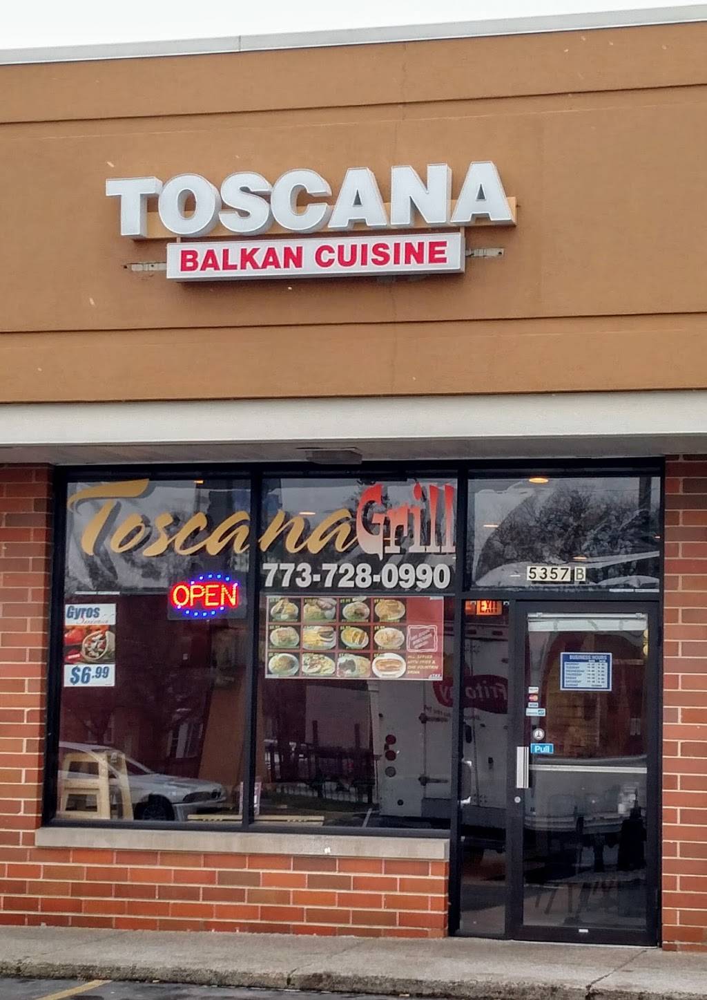 Toscana Grill | meal takeaway | 5357 N Lincoln Ave, Chicago, IL 60625, USA | 7737280990 OR +1 773-728-0990