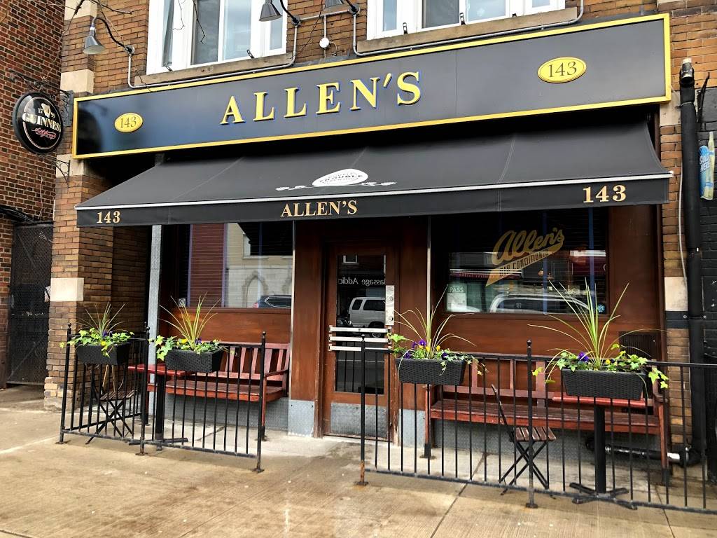 Allens | restaurant | 143 Danforth Ave, Toronto, ON M4K 1N2, Canada | 4164633086 OR +1 416-463-3086