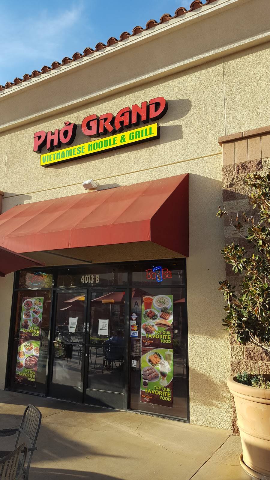 Pho Grand Vietnamese Noodle & Grill | restaurant | 4013 Grand Ave, Chino, CA 91710, USA | 9095482848 OR +1 909-548-2848