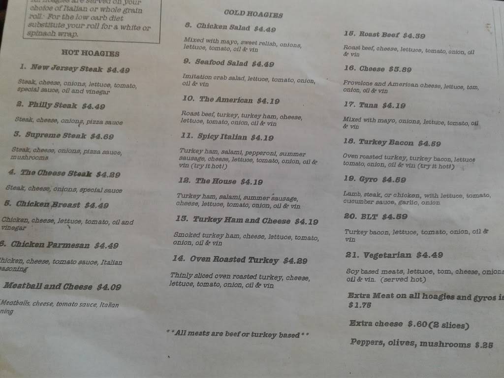 Sub One Hoagie House | meal takeaway | 516 N Graham St, Charlotte, NC 28202, USA | 7043769211 OR +1 704-376-9211