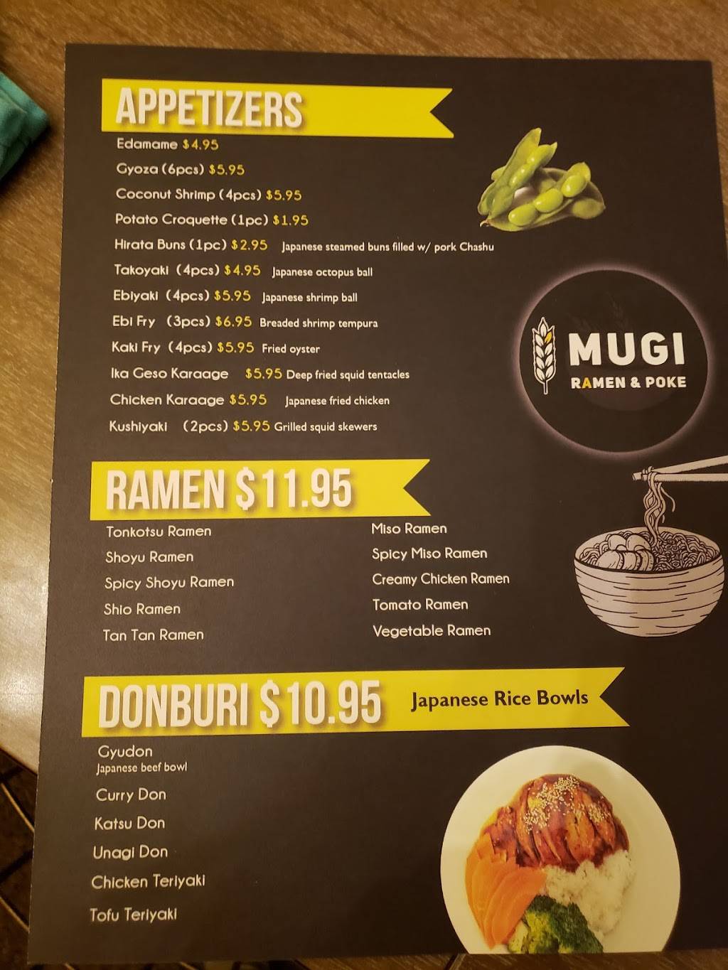 Mugi Ramen and Poke | restaurant | 1181 W 120th Ave #100, Westminster, CO 80234, USA | 3032804565 OR +1 303-280-4565