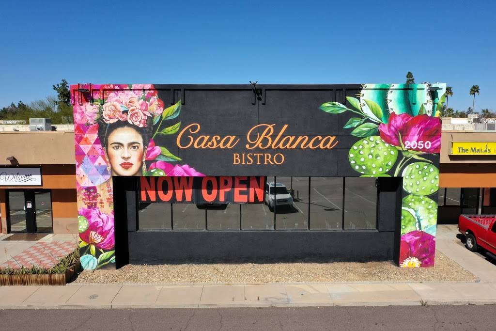 casa blanca bistro | restaurant | 2050 W Guadalupe Rd, Mesa, AZ 85202, USA | 4808973010 OR +1 480-897-3010