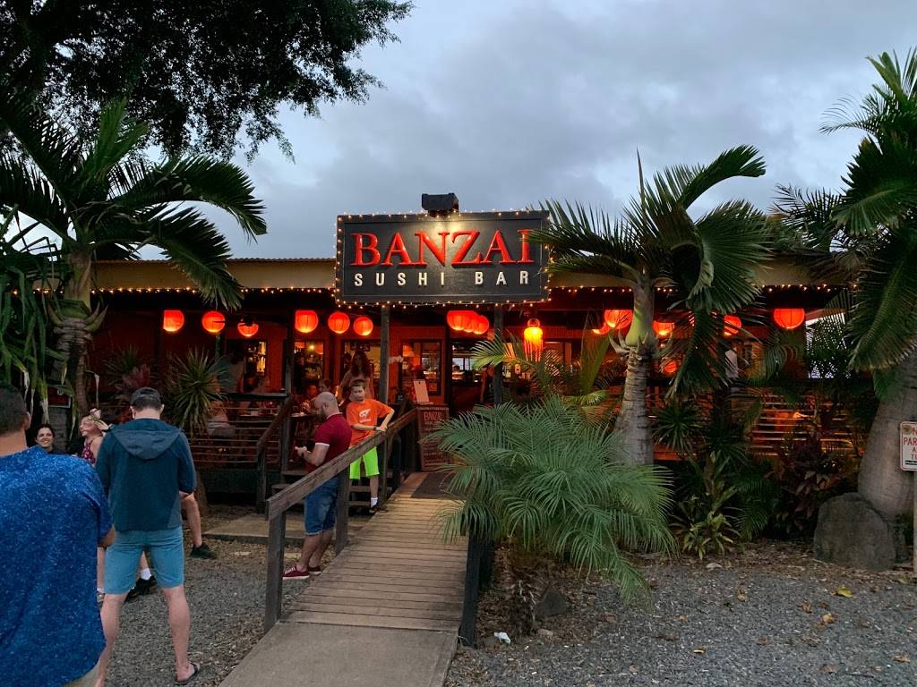 Banzai Sushi Bar | restaurant | 66-246 Kamehameha Hwy B, Haleiwa, HI 96712, USA | 8086374404 OR +1 808-637-4404