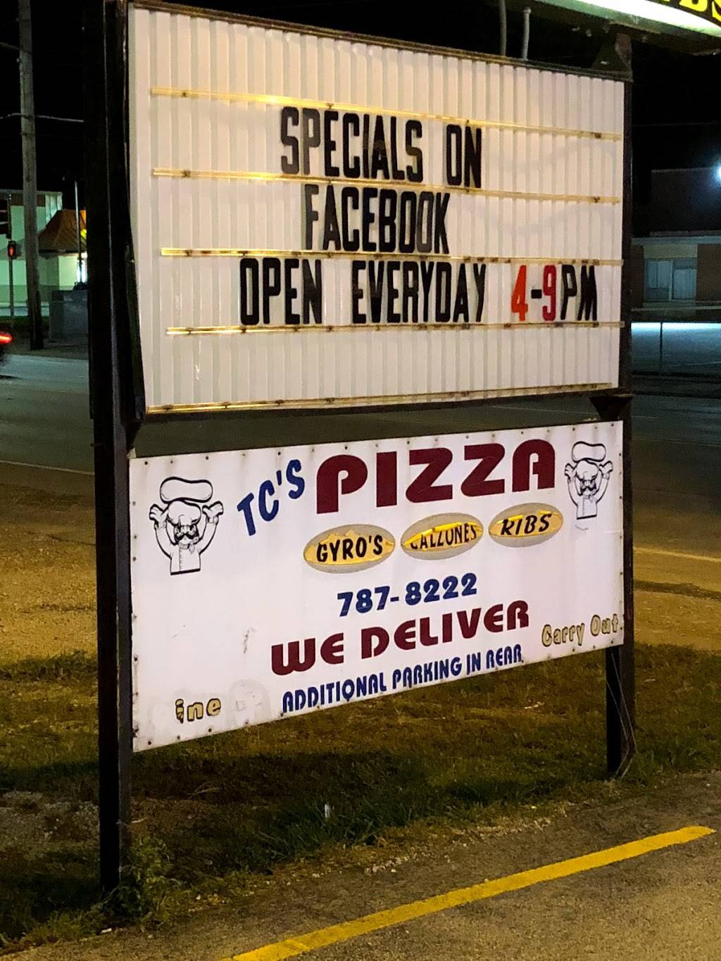 TCs Pizza | restaurant | 315 1st St E, Milan, IL 61264, USA | 3097878222 OR +1 309-787-8222