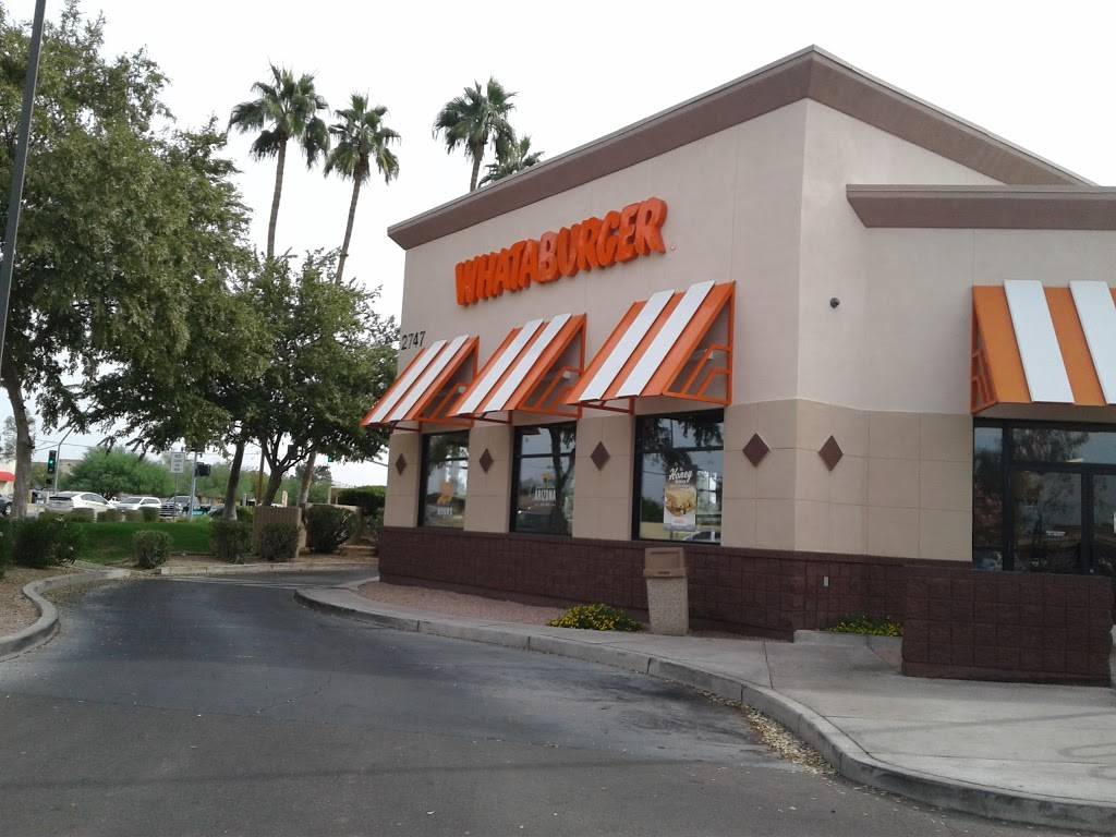 Whataburger | restaurant | 2747 E Broadway Rd, Mesa, AZ 85204, USA | 4808357468 OR +1 480-835-7468