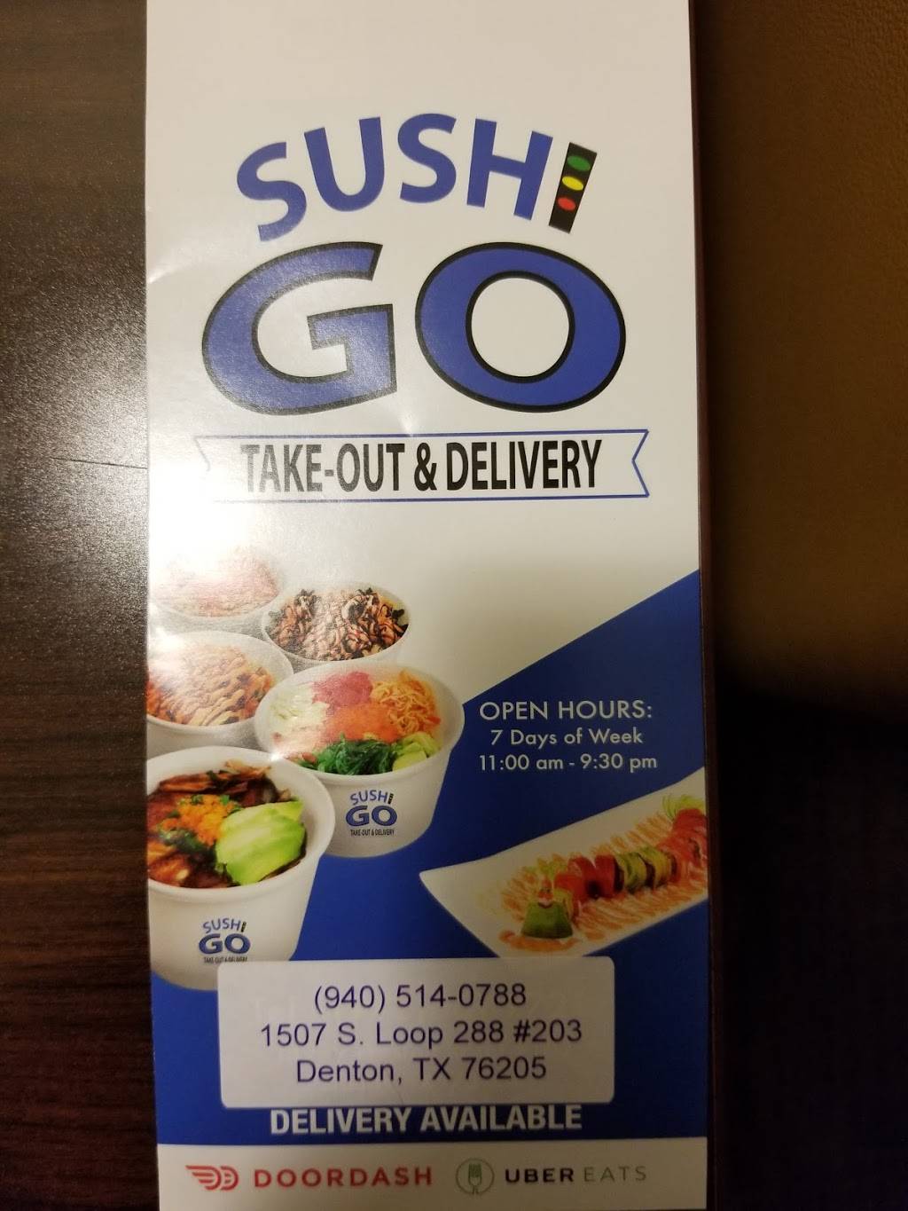 Sushi Go | restaurant | 1507 S Loop 288, Denton, TX 76205, USA | 9405140788 OR +1 940-514-0788