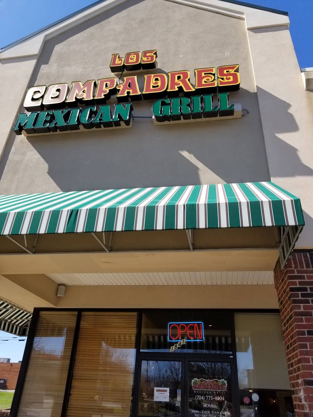 Los Compadres Mexican Grill | restaurant | 4307, 1841 E Broad St, Statesville, NC 28625, USA | 7047754004 OR +1 704-775-4004