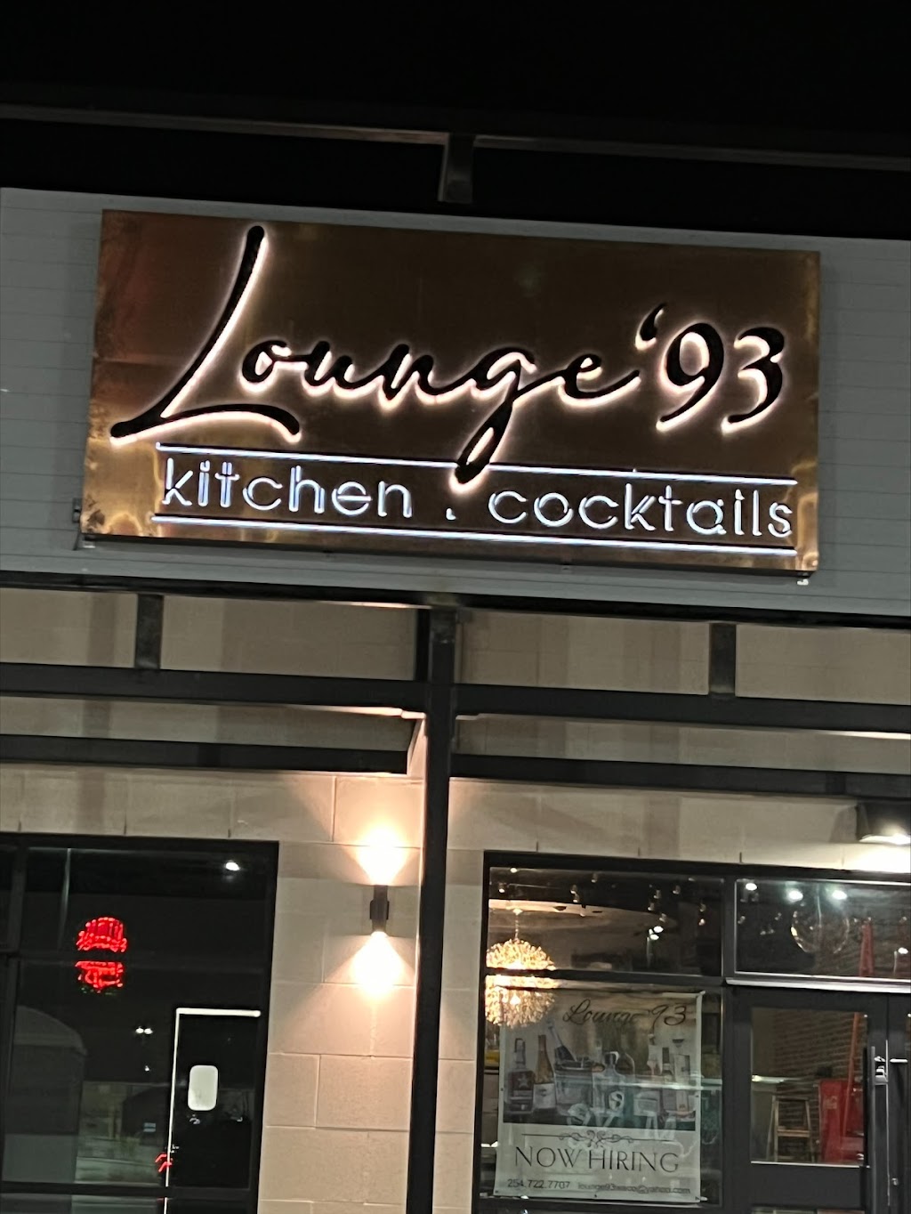 Lounge 93 | restaurant | 5401 Crosslake Pkwy SUITE 400, Woodway, TX 76712, USA | 2542309795 OR +1 254-230-9795