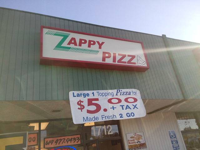 Zappy Pizza | restaurant | 1712 E 8th St, National City, CA 91950, USA | 6194779433 OR +1 619-477-9433