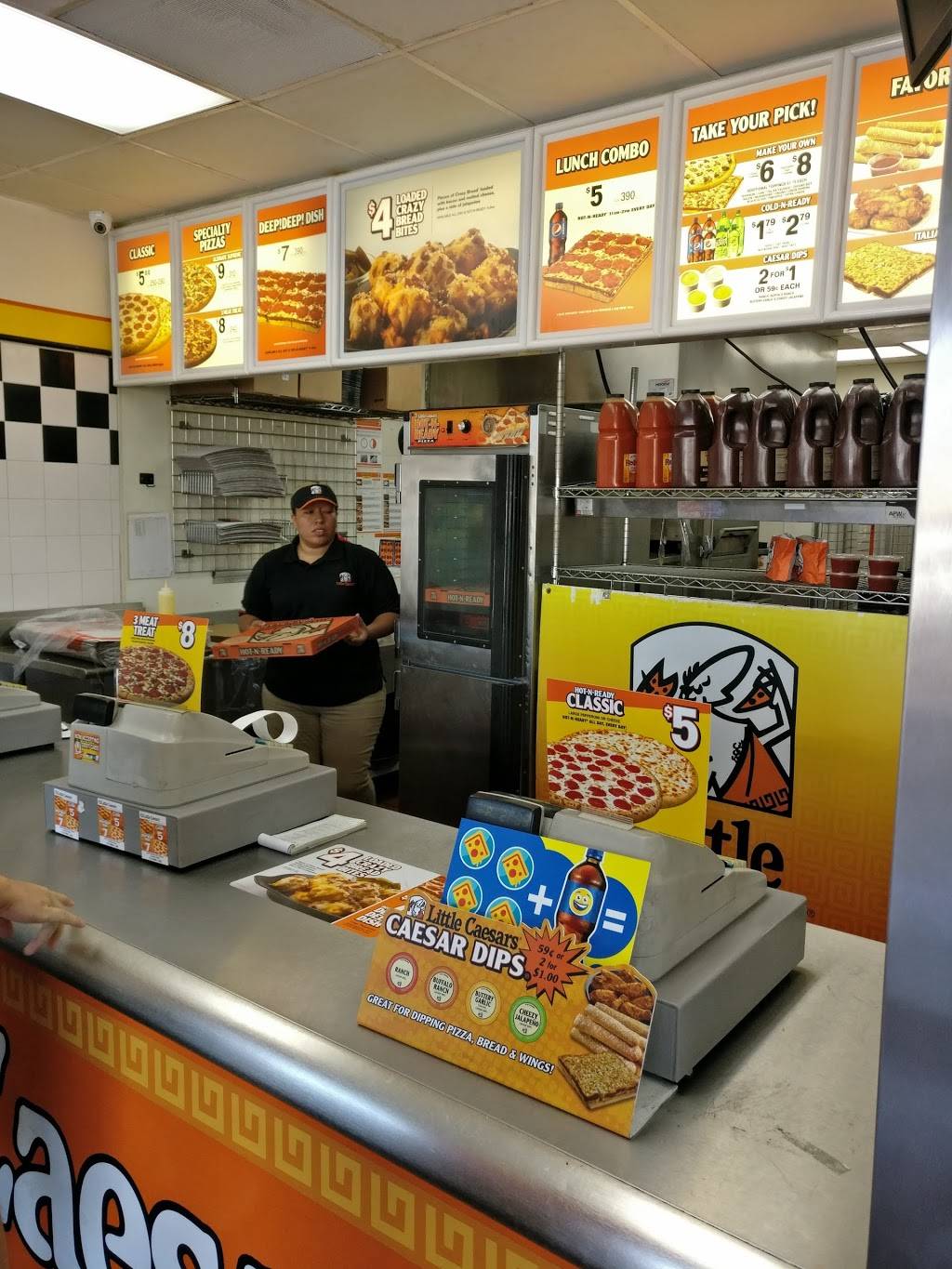 Little Caesars Pizza | meal takeaway | 16927 Bushard St, Fountain Valley, CA 92708, USA | 7149681186 OR +1 714-968-1186
