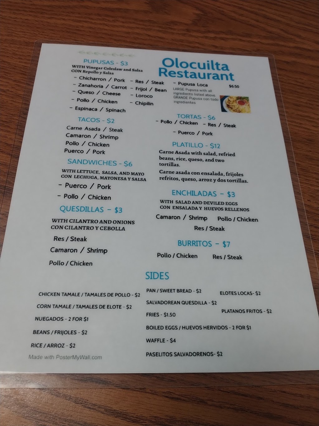 Olocuilta Resturant | restaurant | 1918 Del Prado Blvd S Unit 4/5, Cape Coral, FL 33990, USA | 2393497897 OR +1 239-349-7897
